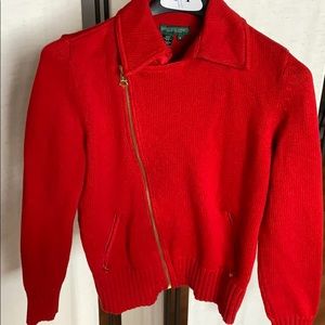 Ralph Lauren sweater jacket, M
